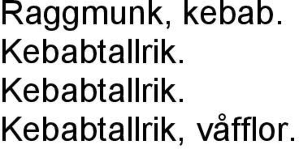 Kebabtallrik,