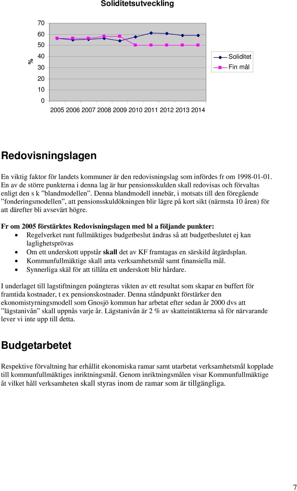 Denna blandmodell innebär, i motsats till den föregående fonderingsmodellen, att pensionsskuldökningen blir lägre på kort sikt (närmsta 10 åren) för att därefter bli avsevärt högre.