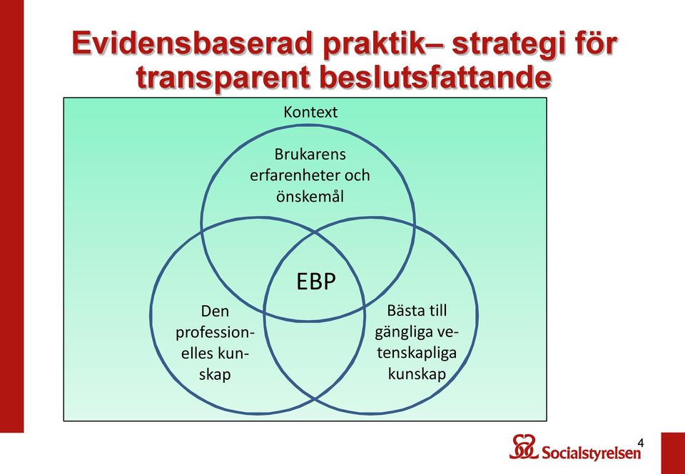 erfarenheter och önskemål Den professionelles