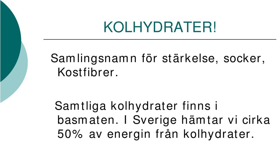 Kostfibrer.