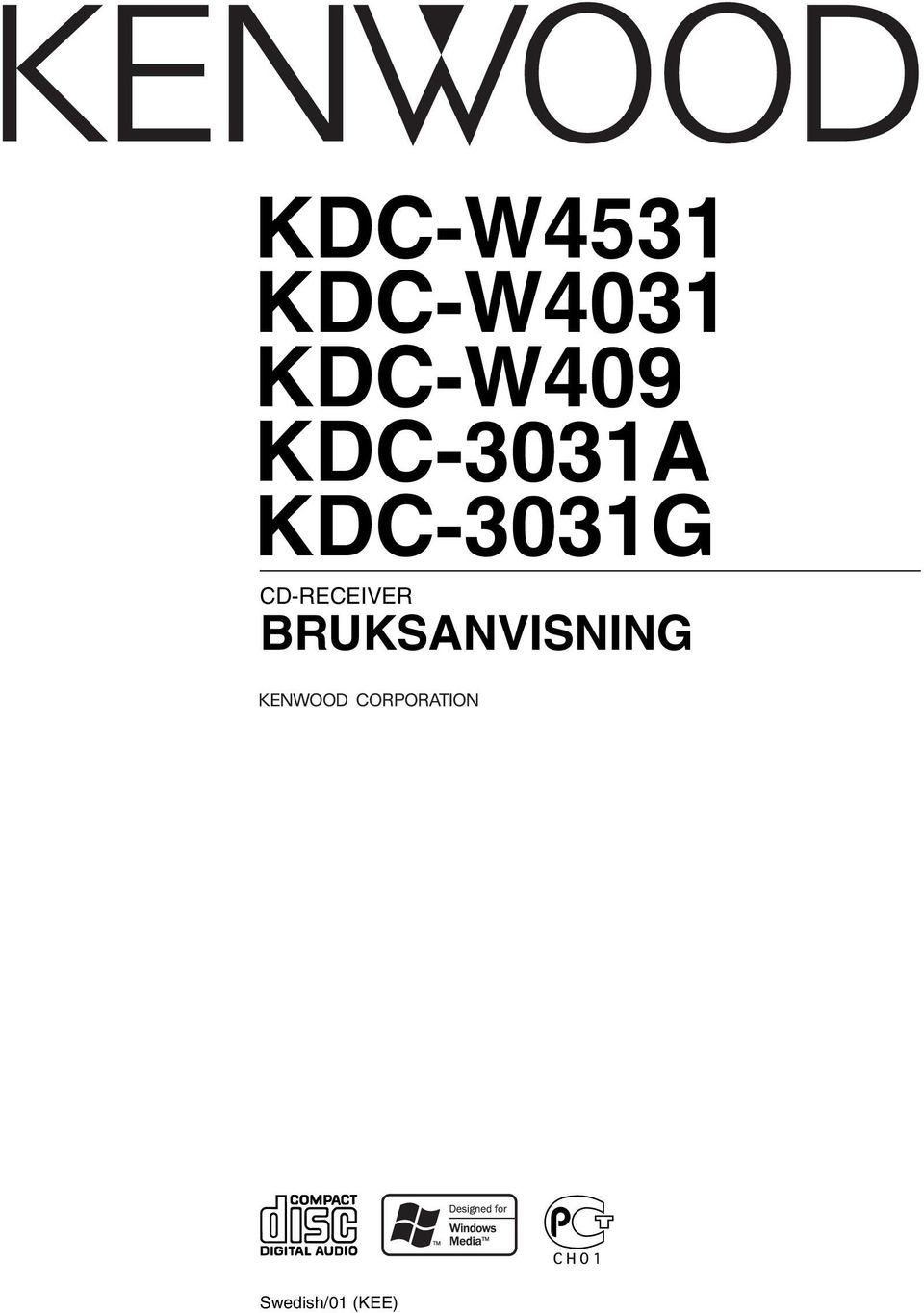 KDC-3031G CD-RECEIVER