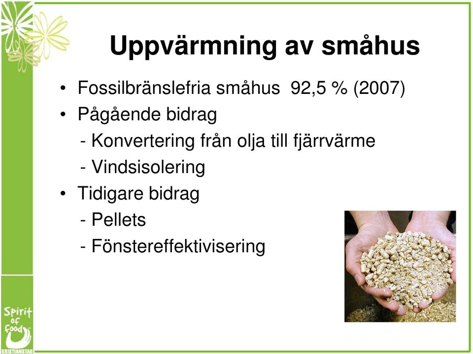 från olja till fjärrvärme - Vindsisolering