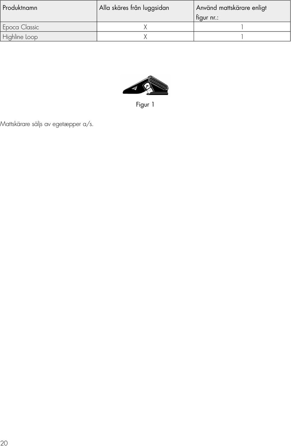 : Epoca Classic X 1.