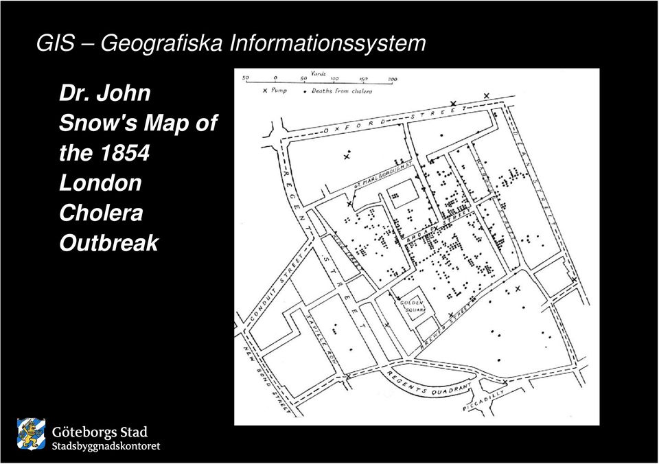 John Snow's Map of the
