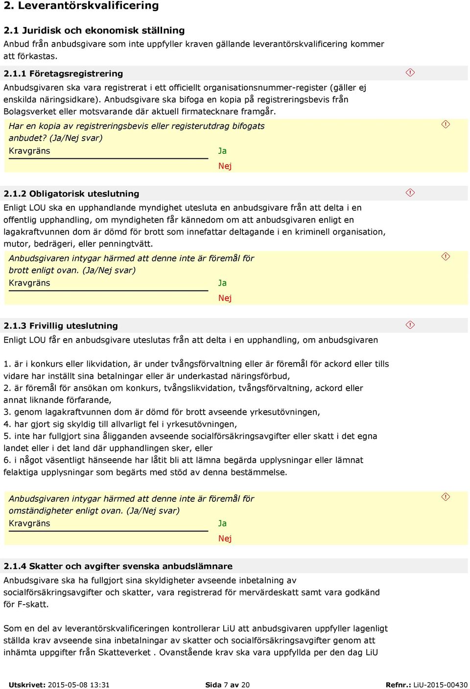 (/ svar) 2.1.