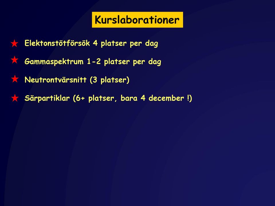 platser per dag Neutrontvärsnitt (3