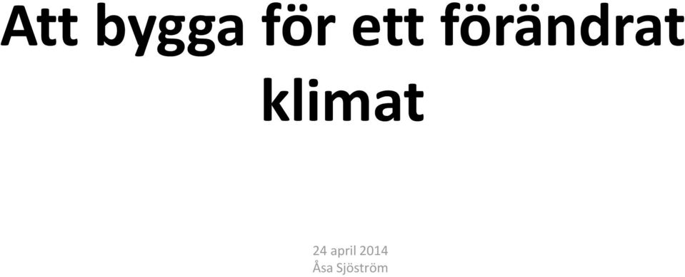 klimat 24 april