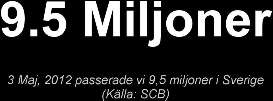 passerade vi 9,5
