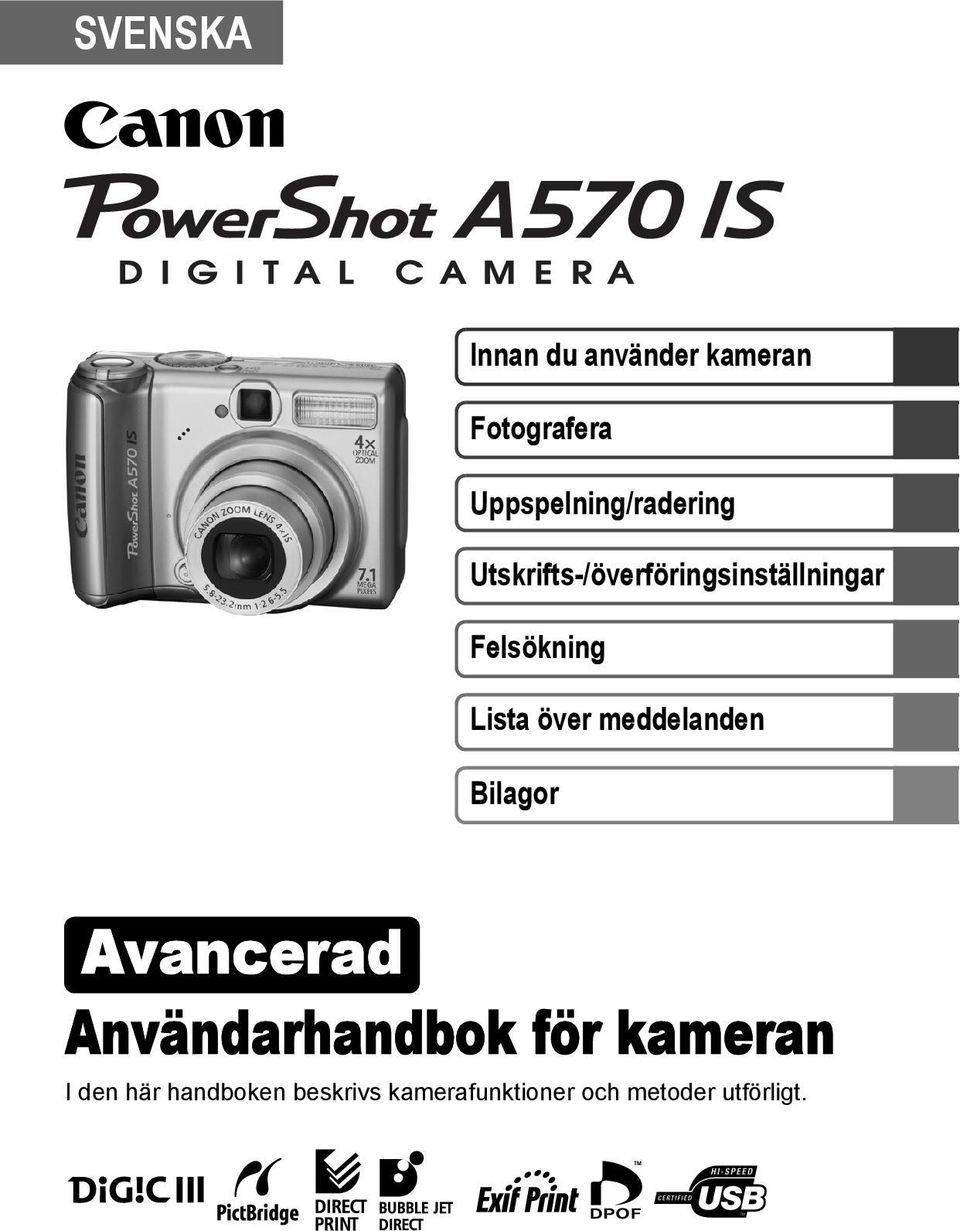 Felsökning Lista över meddelanden Bilagor Avancerad