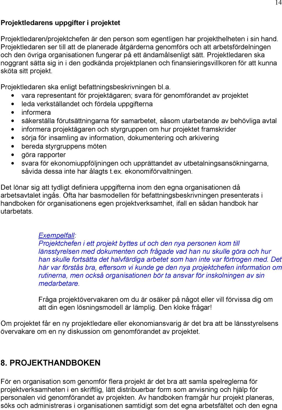 Projektledar