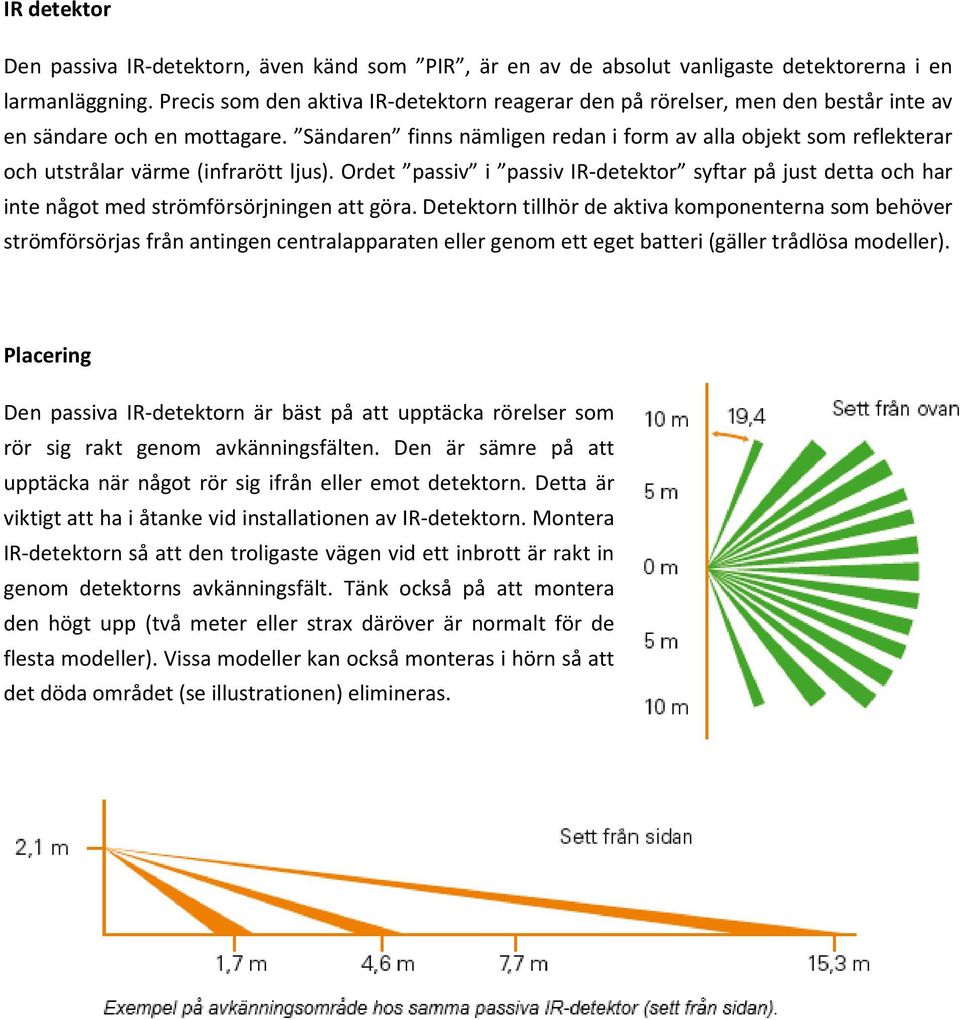 Sändaren finns nämligen redan i form av alla objekt som reflekterar och utstrålar värme (infrarött ljus).