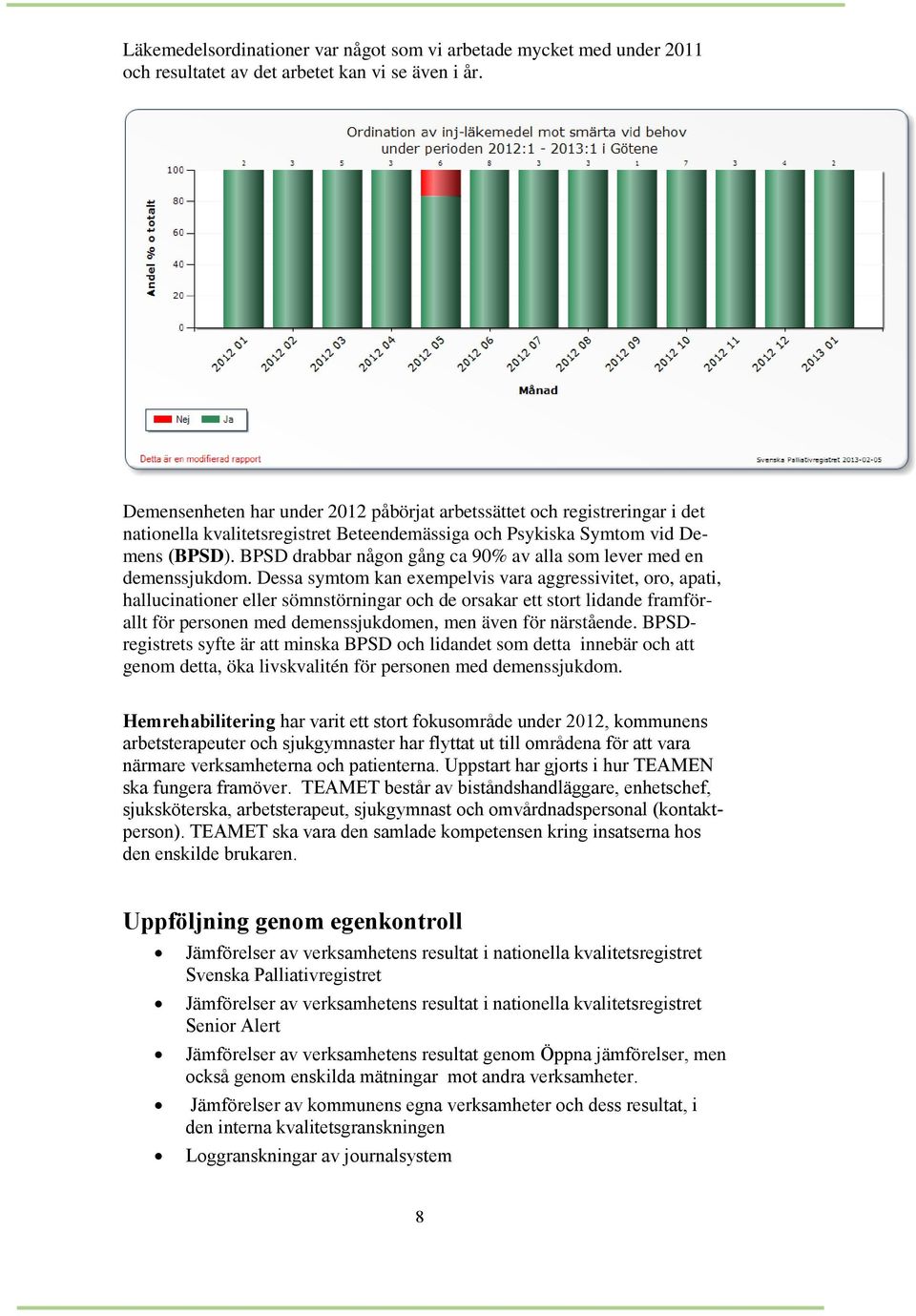 BPSD drabbar någon gång ca 90% av alla som lever med en demenssjukdom.