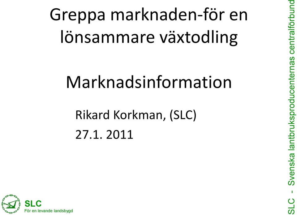 Marknadsinformation