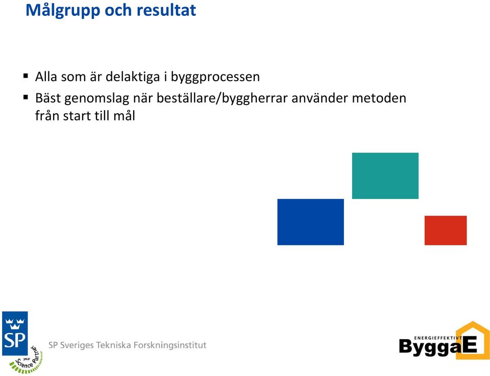 genomslag när