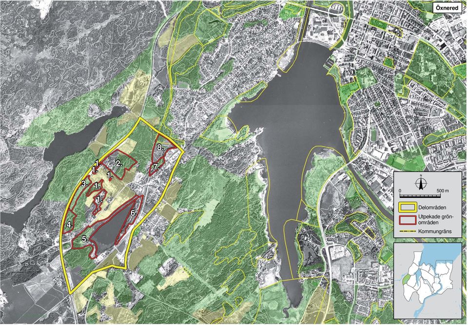 Delområden Utpekade