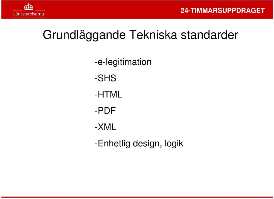 standarder -e-legitimation