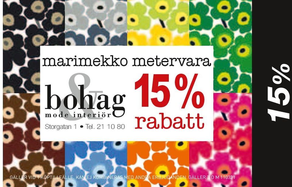 rabatt 15%