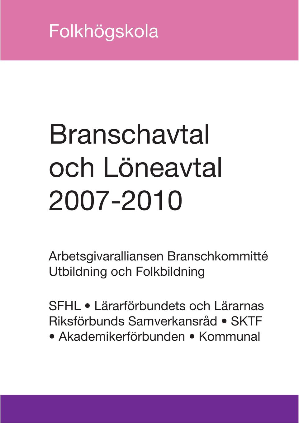 Folkbildning SFHL Lärarförbundets och Lärarnas