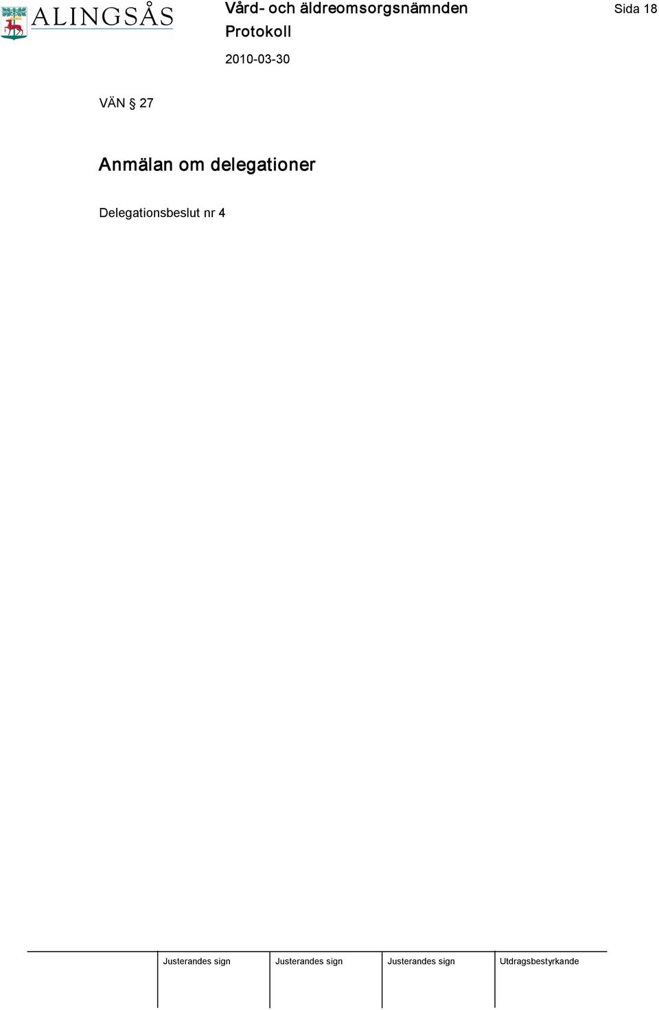 Sida 18 VÄN 27 Anmälan