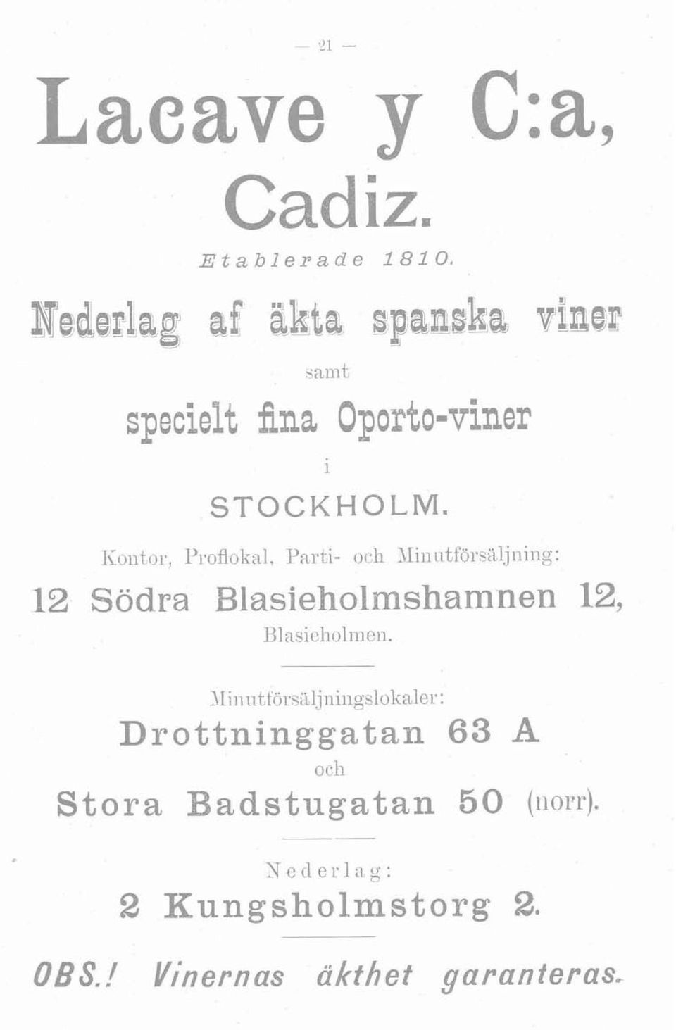g: 12 Södra Blasieholmshamnen 12, Blasielioliiieii. JIiiiut töi.