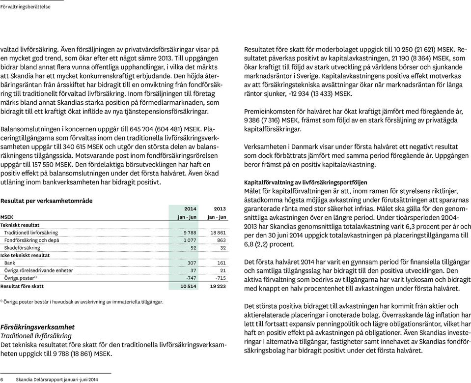 Den höjda återbäringsräntan från årsskiftet har bidragit till en omviktning från fondförsäkring till traditionellt förvaltad livförsäkring.