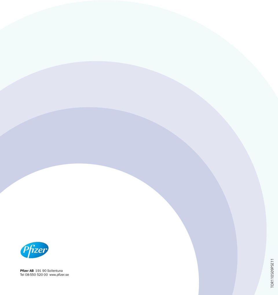 se Pfizer AB 191 90 Sollentuna Tel 08-550