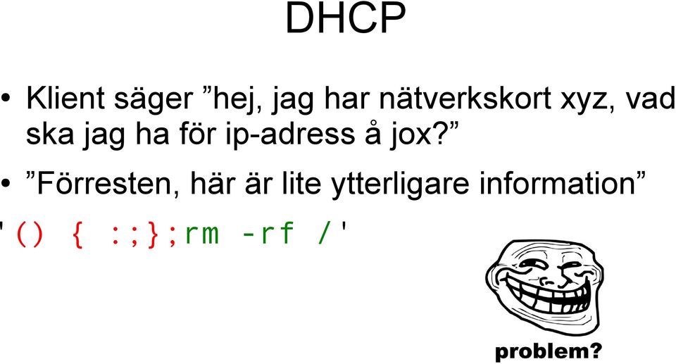 ip-adress å jox?
