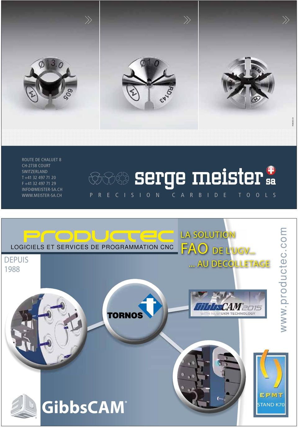 32 497 71 29 INFO@MEISTER-SA.