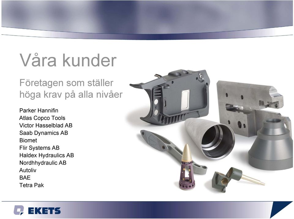 Hasselblad AB Saab Dynamics AB Biomet Flir Systems AB