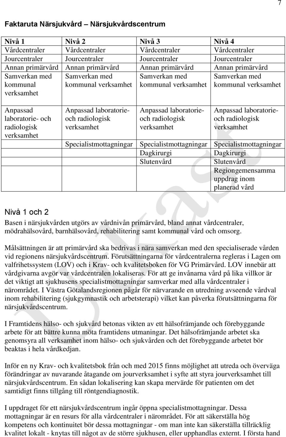 Anpassad laboratorie- och radiologisk verksamhet Anpassad laboratorieoch radiologisk verksamhet Anpassad laboratorieoch radiologisk verksamhet Anpassad laboratorieoch radiologisk verksamhet