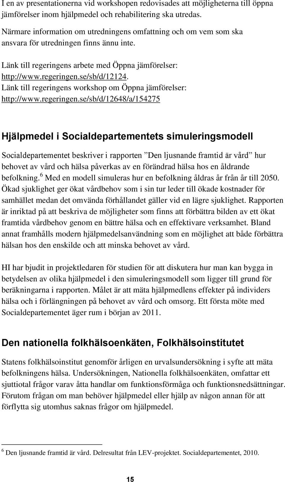 Länk till regeringens
