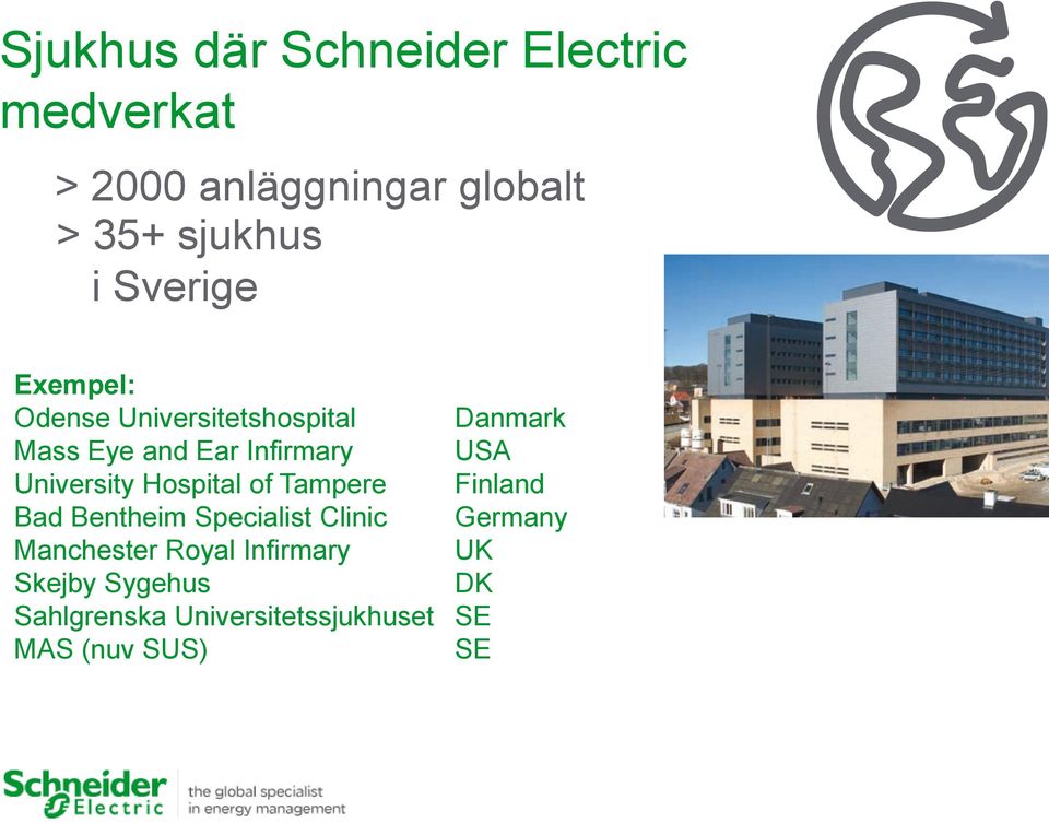 University Hospital of Tampere Finland Bad Bentheim Specialist Clinic Germany