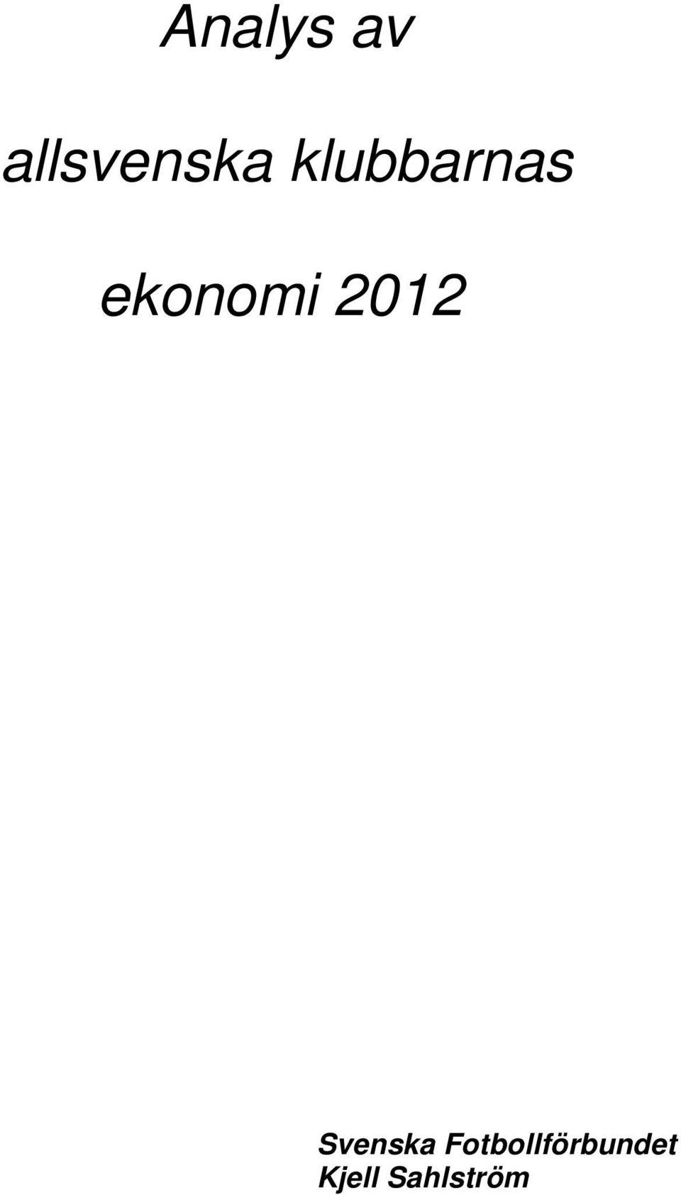 2012 Svenska