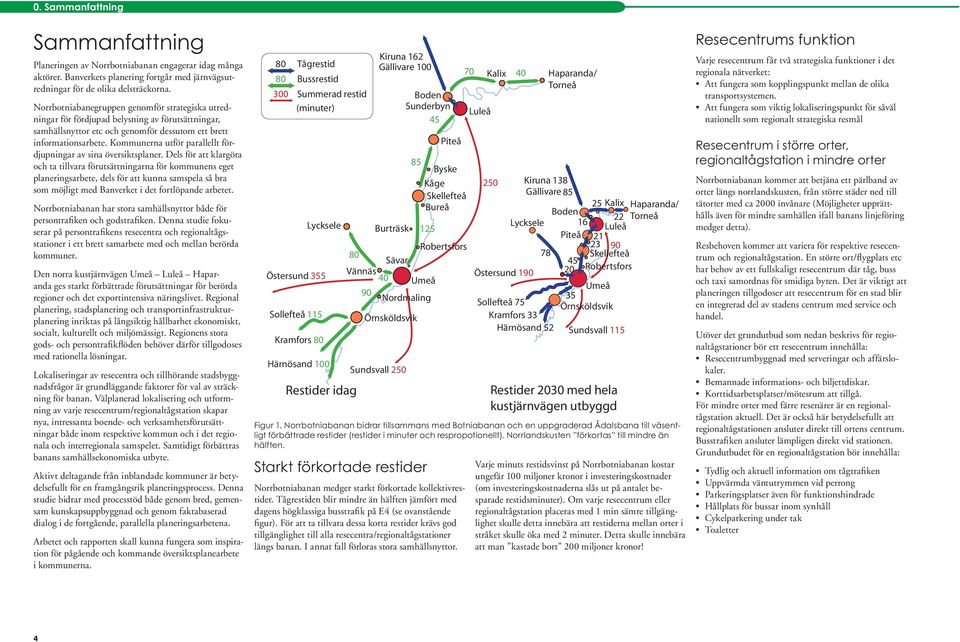 Kommunerna utför parallellt fördjupningar av sina översiktsplaner.