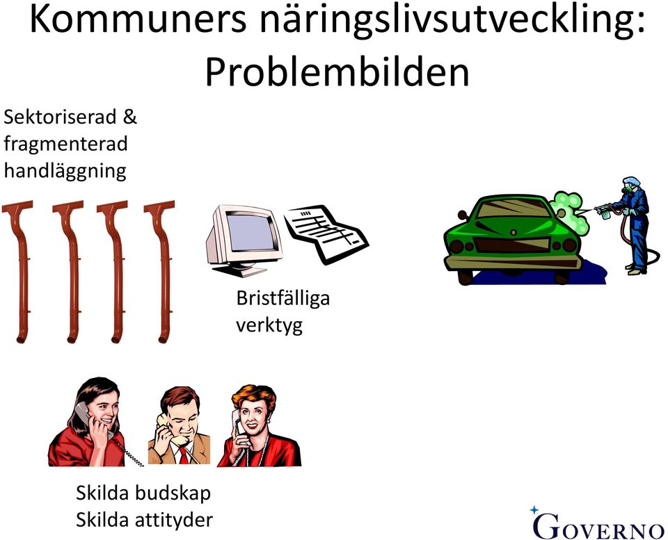 handläggning Problembilden