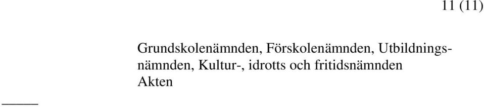 Utbildningsnämnden,