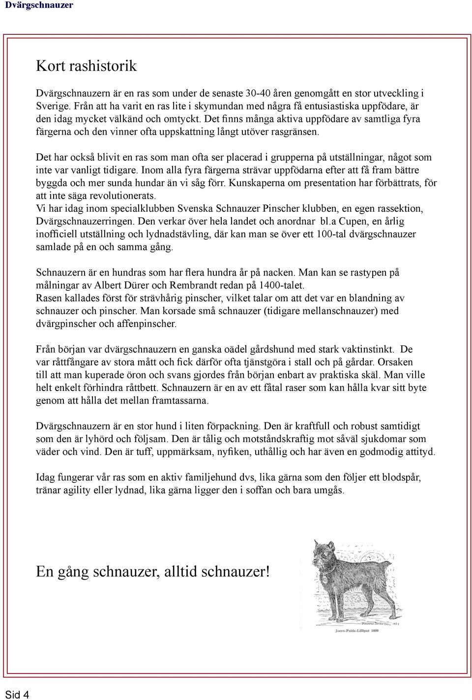 Det finns många aktiva uppfödare av samtliga fyra färgerna och den vinner ofta uppskattning långt utöver rasgränsen.