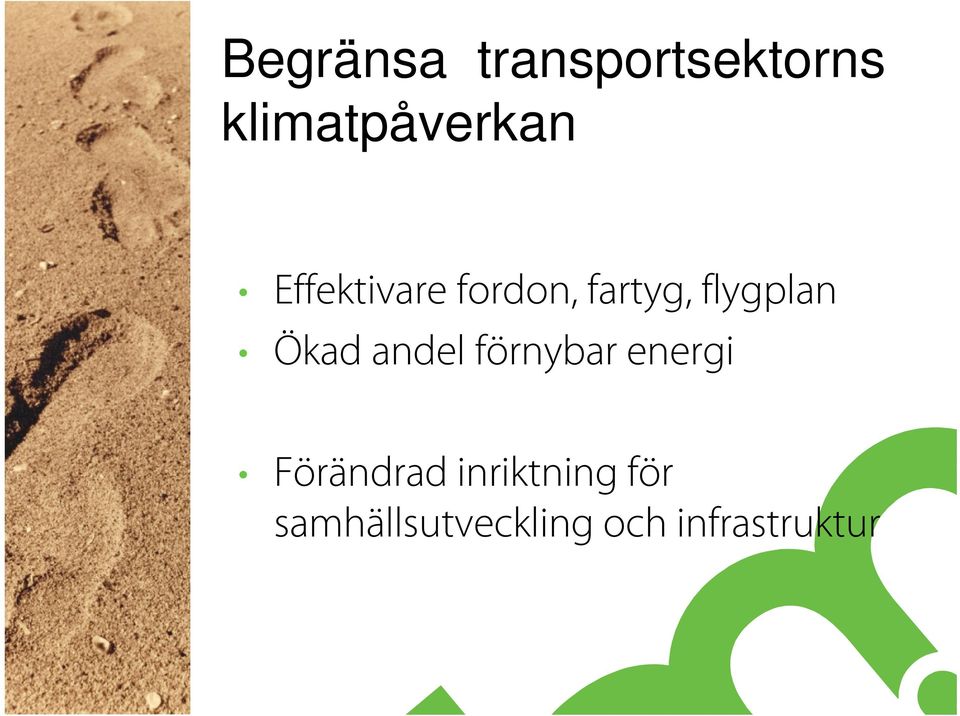 andel förnybar energi Förändrad