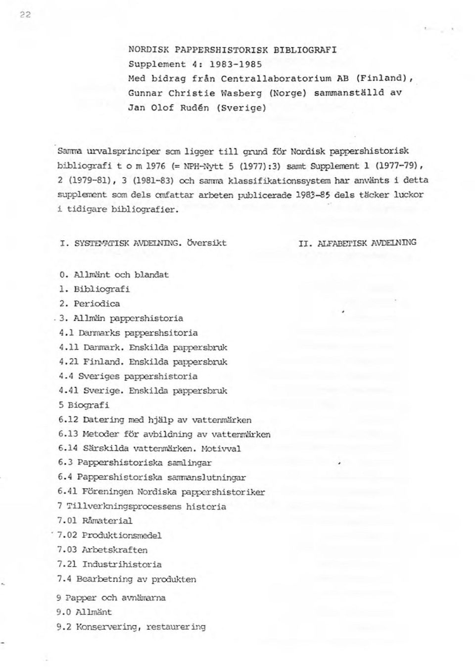 bibliografi t o m 1976 (= NPH.
