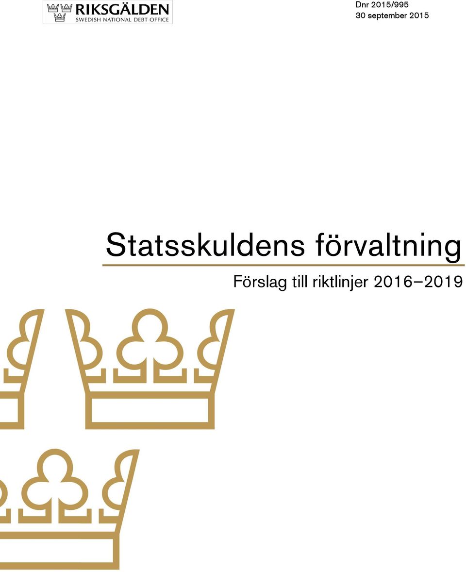 Statsskuldens