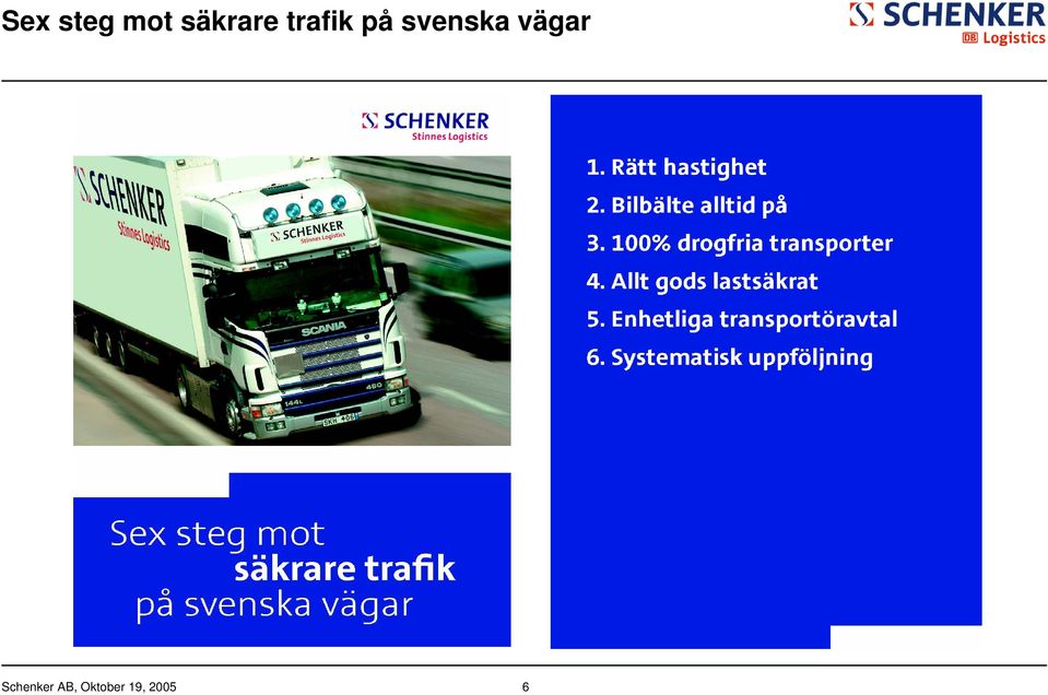 trafik på