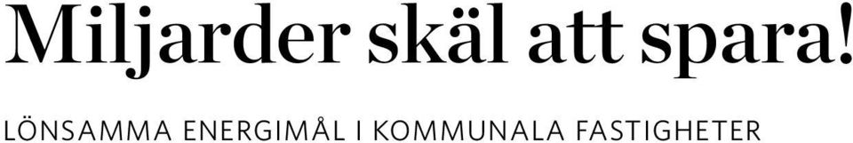 Lönsamma
