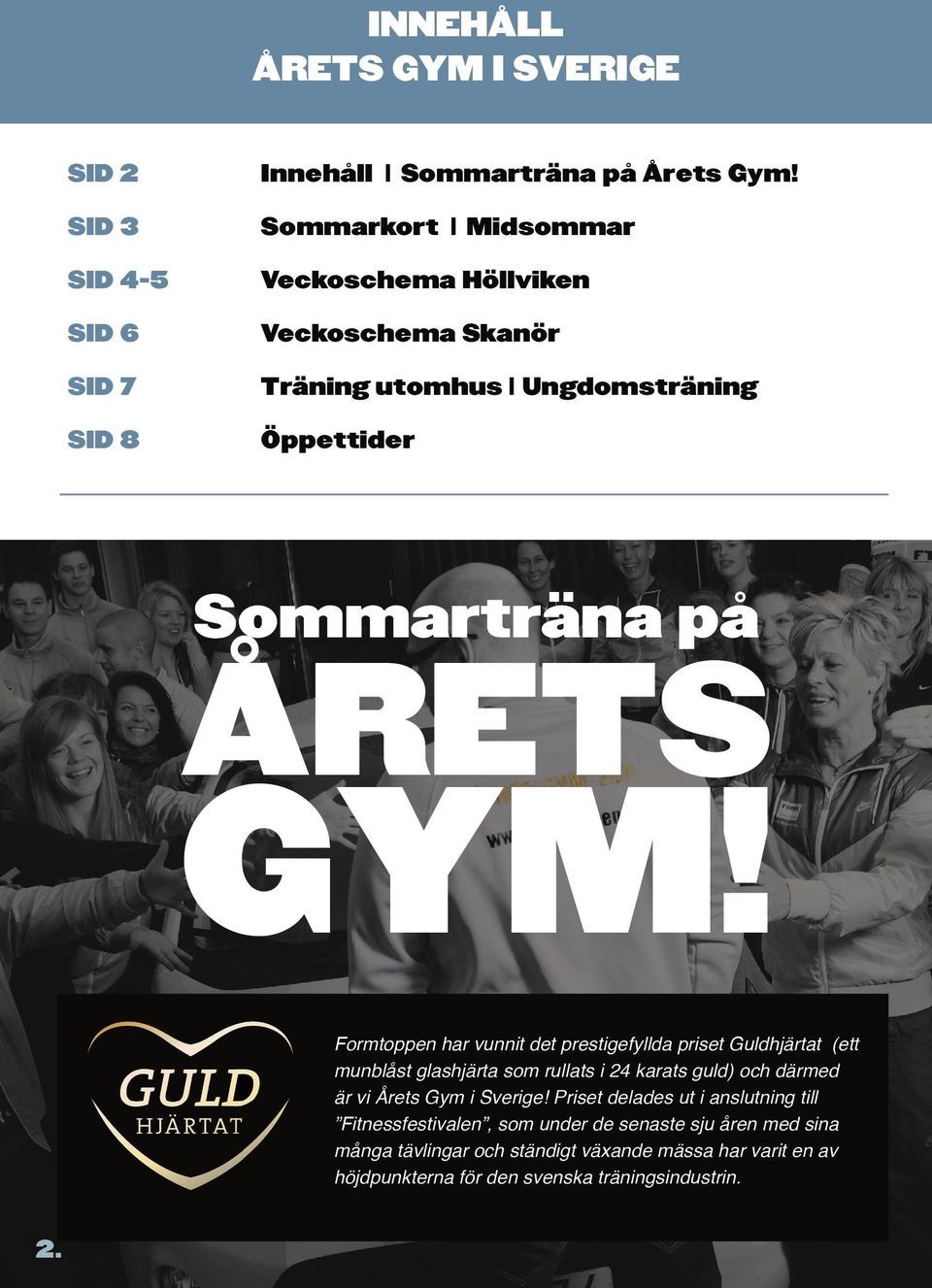 på ÅRETS GYM!