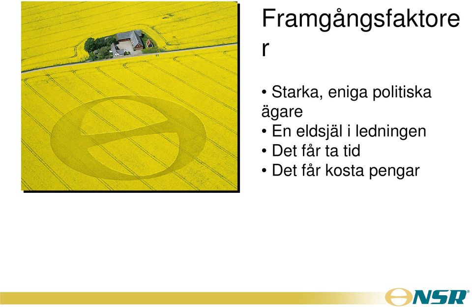 eldsjäl i ledningen Det