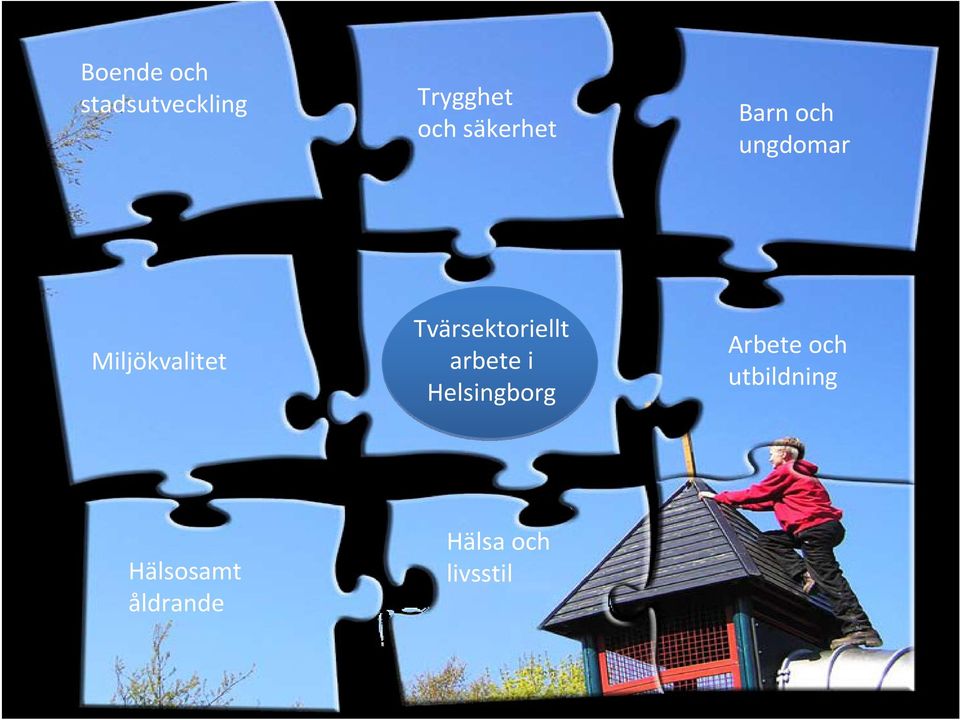 Tvärsektoriellt Cross-sector arbete work in i Helsingborg Arbete Work & och