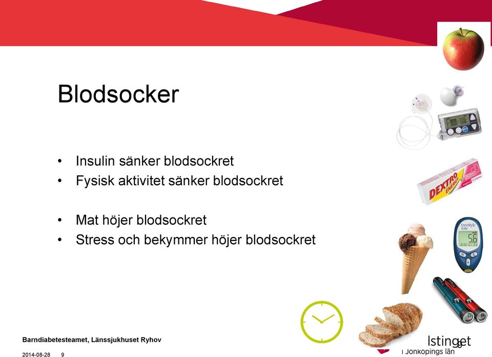 sänker blodsockret Mat höjer