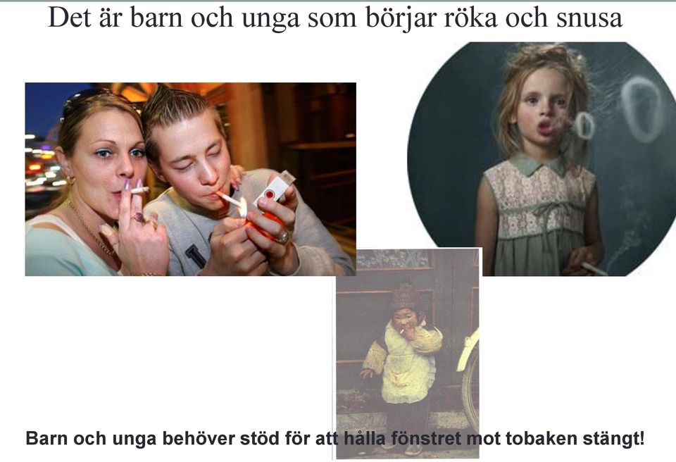 och unga behöver stöd för