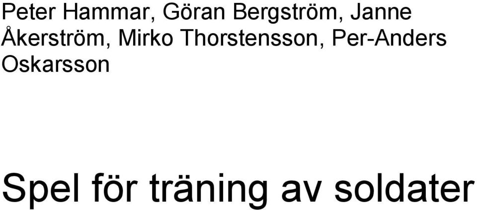 Mirko Thorstensson,