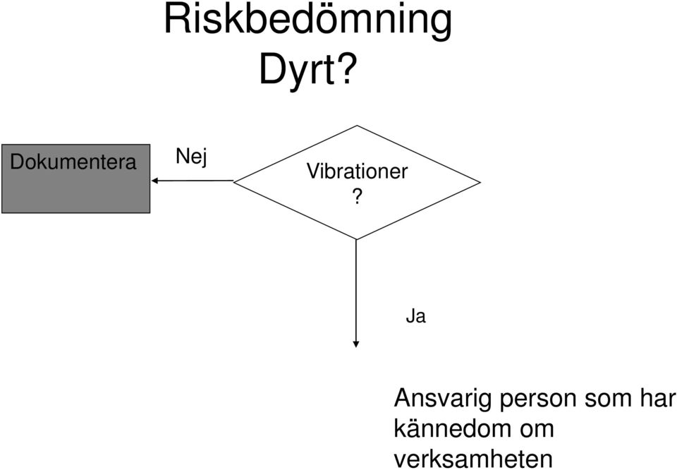 Ansvarig person som har