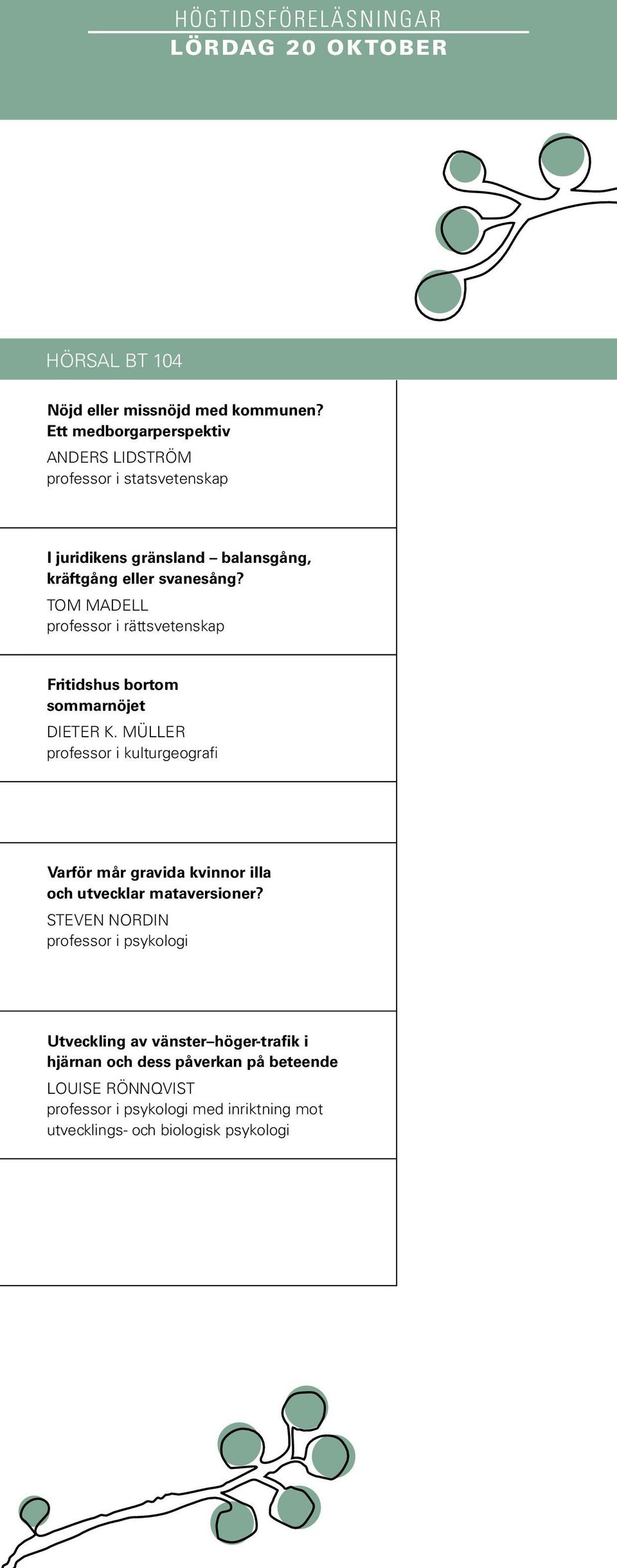 Tom Madell professor i rättsvetenskap Fritidshus bortom sommarnöjet Dieter K.